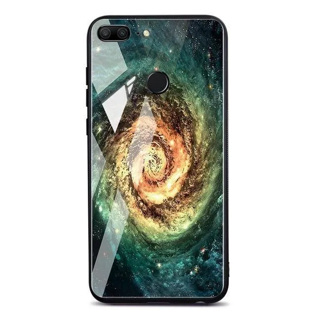 TOMKAS Space Case für Huawei P20 Lite Pro Mate 10 Lite Hüllen Cover P Smart Glass Coque Telefonhülle für Huawei Honor 9 Lite 10