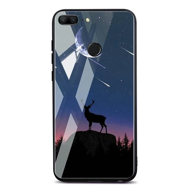 TOMKAS Space Case für Huawei P20 Lite Pro Mate 10 Lite Hüllen Cover P Smart Glass Coque Telefonhülle für Huawei Honor 9 Lite 10