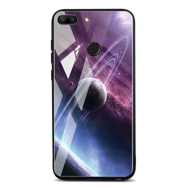 TOMKAS Space Case für Huawei P20 Lite Pro Mate 10 Lite Hüllen Cover P Smart Glass Coque Telefonhülle für Huawei Honor 9 Lite 10