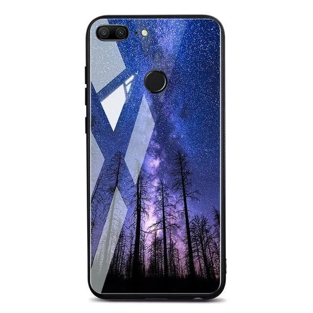 TOMKAS Space Case für Huawei P20 Lite Pro Mate 10 Lite Hüllen Cover P Smart Glass Coque Telefonhülle für Huawei Honor 9 Lite 10