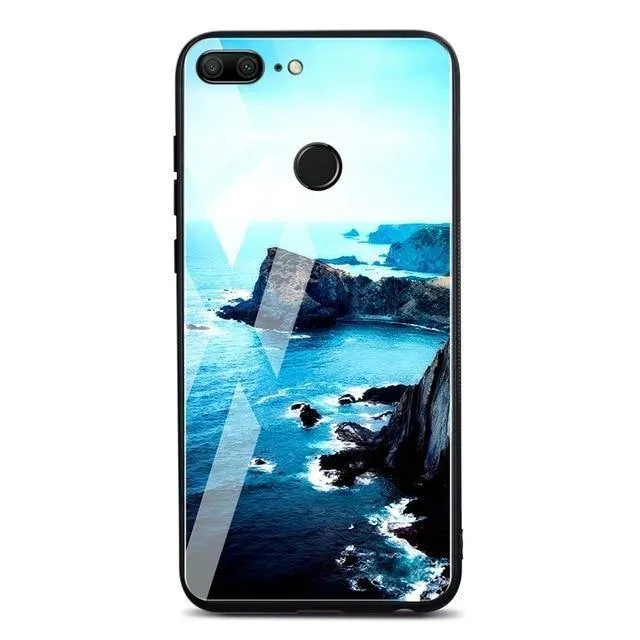 TOMKAS Space Case für Huawei P20 Lite Pro Mate 10 Lite Hüllen Cover P Smart Glass Coque Telefonhülle für Huawei Honor 9 Lite 10