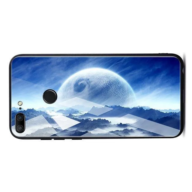 TOMKAS Space Case für Huawei P20 Lite Pro Mate 10 Lite Hüllen Cover P Smart Glass Coque Telefonhülle für Huawei Honor 9 Lite 10
