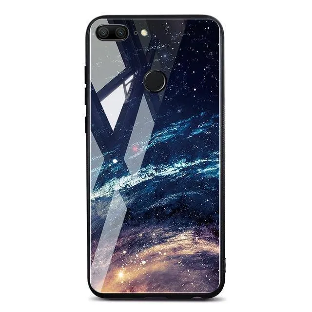 TOMKAS Space Case für Huawei P20 Lite Pro Mate 10 Lite Hüllen Cover P Smart Glass Coque Telefonhülle für Huawei Honor 9 Lite 10
