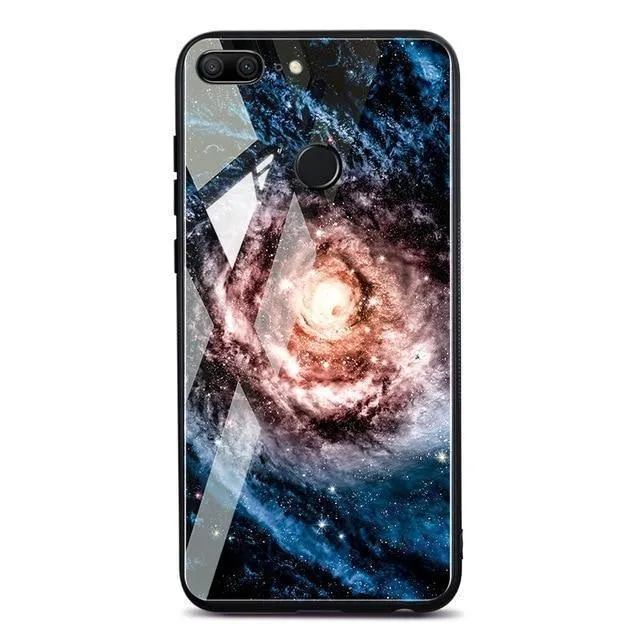 TOMKAS Space Case für Huawei P20 Lite Pro Mate 10 Lite Hüllen Cover P Smart Glass Coque Telefonhülle für Huawei Honor 9 Lite 10