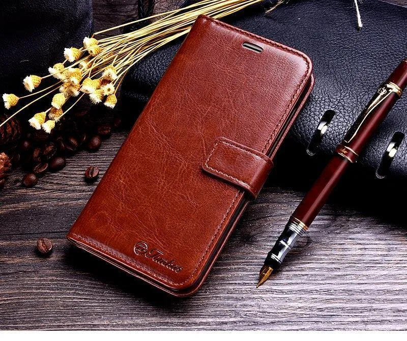 Xiaomi Redmi 4X Hülle 5.0 Wallet Flip PU Lederhülle für Xiaomi Redmi 4X Pro Xiomi Handytasche mit Ständer TOMKAS