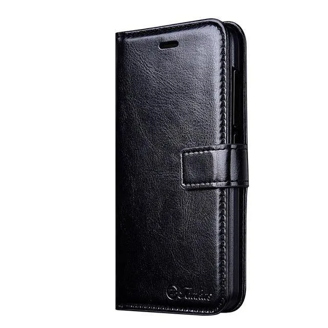 Xiaomi Redmi 4X Hülle 5.0 Wallet Flip PU Lederhülle für Xiaomi Redmi 4X Pro Xiomi Handytasche mit Ständer TOMKAS