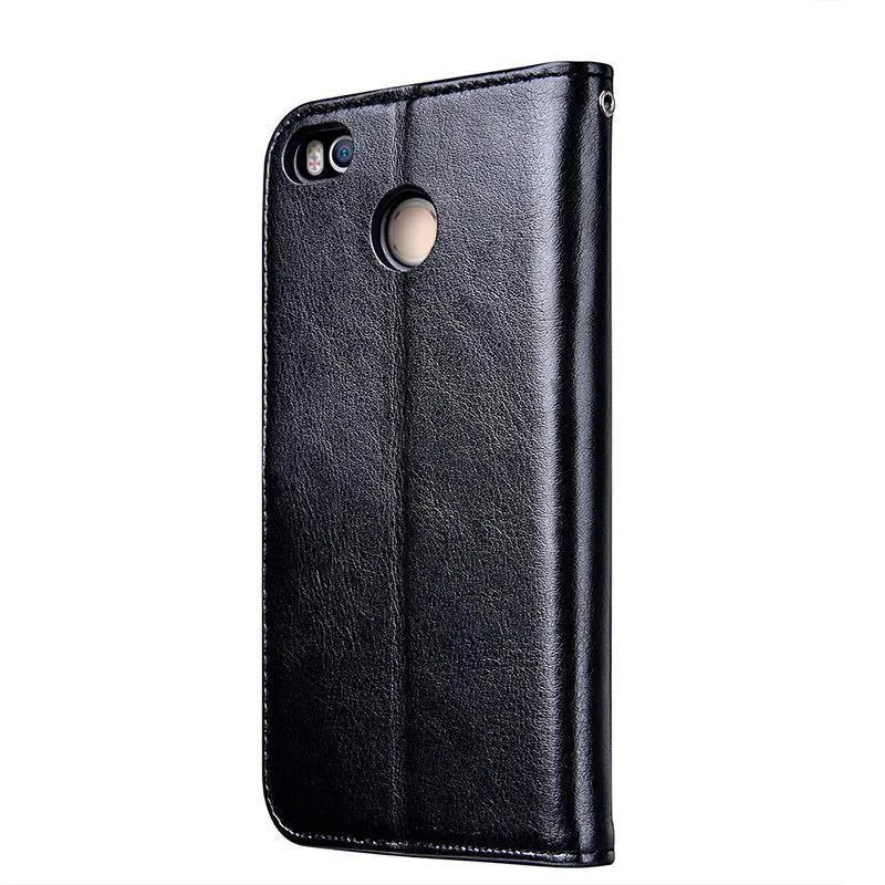 Xiaomi Redmi 4X Hülle 5.0 Wallet Flip PU Lederhülle für Xiaomi Redmi 4X Pro Xiomi Handytasche mit Ständer TOMKAS