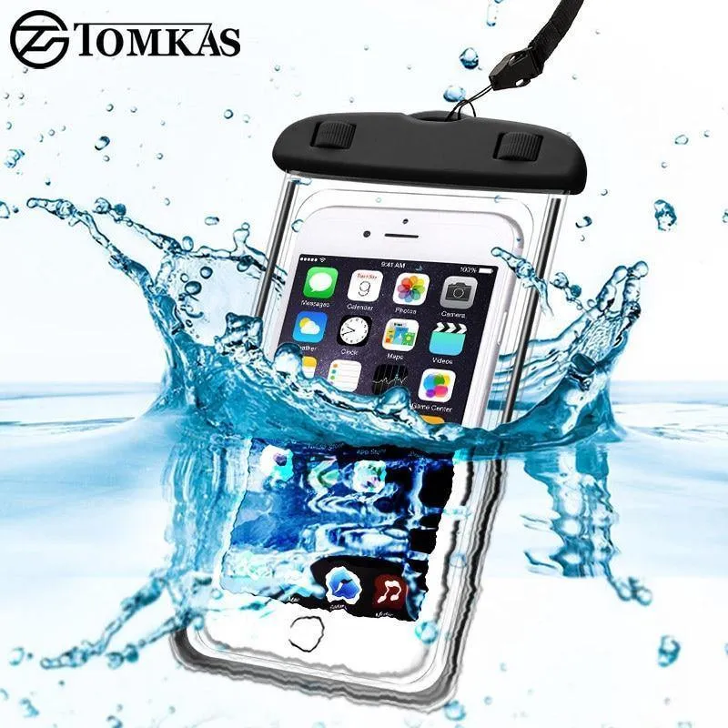 Universelle wasserdichte Hülle für iPhone 5S 6 6S 7 Plus Samsung Xiaomi Redmi 3s Note 3 4 Pro MI5 Abdeckung Wasserdichte Tasche Max 6" Telefon