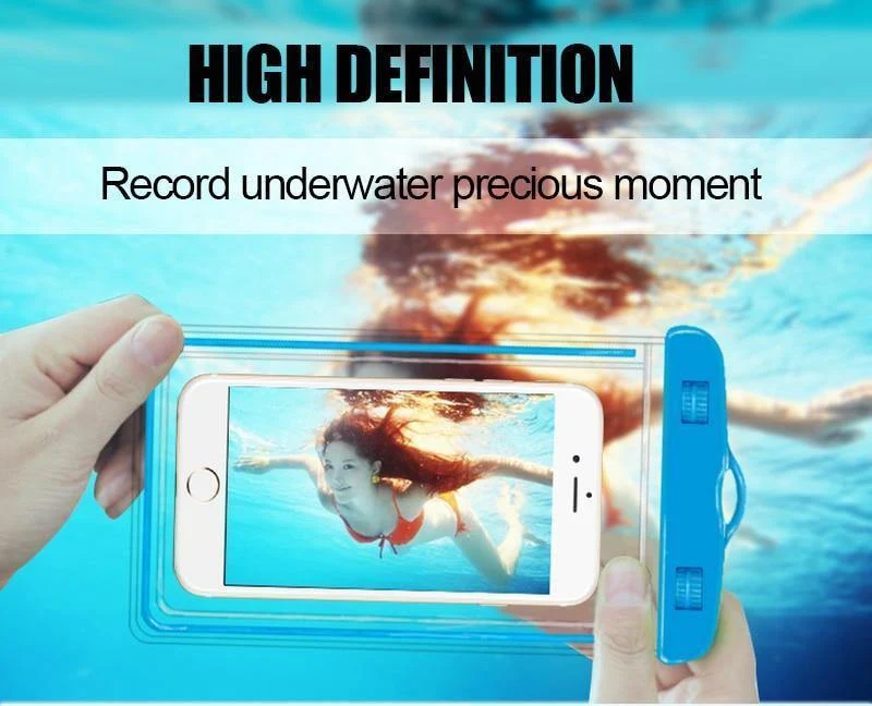 Universelle wasserdichte Hülle für iPhone 5S 6 6S 7 Plus Samsung Xiaomi Redmi 3s Note 3 4 Pro MI5 Abdeckung Wasserdichte Tasche Max 6" Telefon