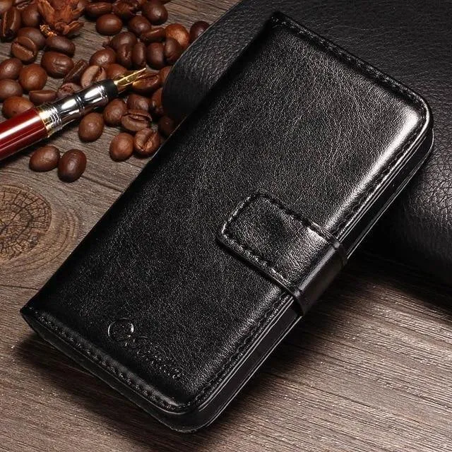 TOMKAS 4S Flip Brieftasche PU Ledertasche für iPhone 4 4S Abdeckung Vintage Coque Handytasche Hüllen für Apple iPhone 4S mit Kartenhalter