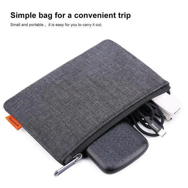 Baseus Tragbare Handy Tasche für iPhone Samsung Xiaomi Huawei Tasche Fall für Handy Zubehör Lagerung Handtasche Tasche