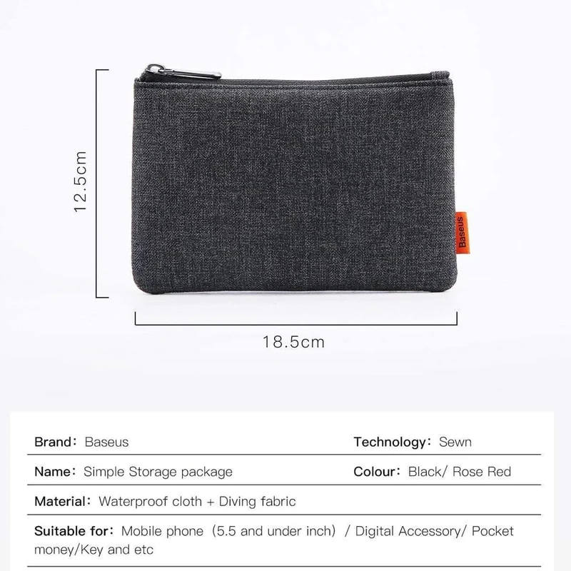 Baseus Tragbare Handy Tasche für iPhone Samsung Xiaomi Huawei Tasche Fall für Handy Zubehör Lagerung Handtasche Tasche