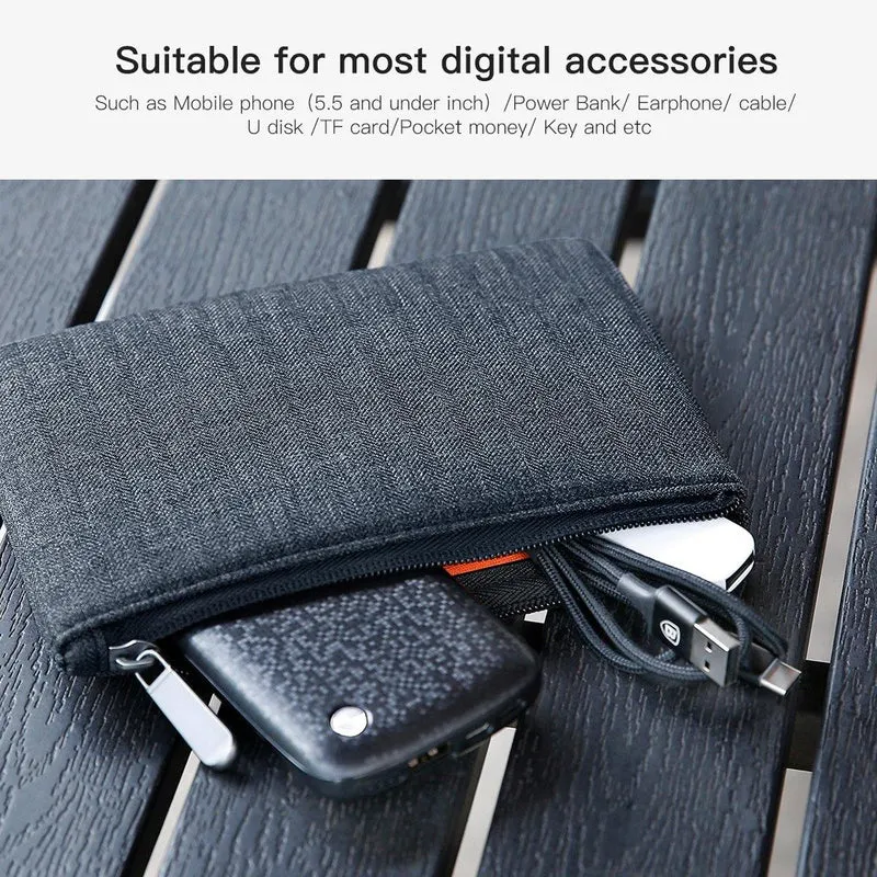 Baseus Tragbare Handy Tasche für iPhone Samsung Xiaomi Huawei Tasche Fall für Handy Zubehör Lagerung Handtasche Tasche