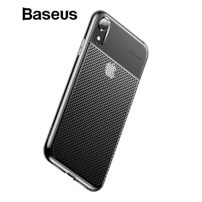 Baseus Crystal Soft Silikonhülle für iPhone XR Ultradünne TPU-Rückseite für iPhone XR 6.1 2018 Handyhüllen