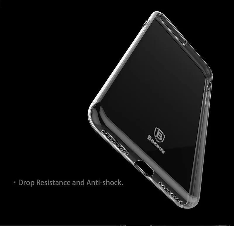 Baseus Hochtransparente, weiche TPU-Hülle für iPhone 8 8 Plus Ultradünne Silikonhülle für iPhone 7 7 Plus 8 8 Plus Handyhüllen