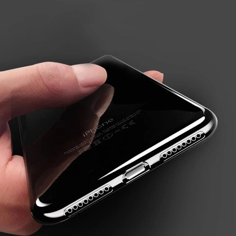 Baseus Hochtransparente, weiche TPU-Hülle für iPhone 8 8 Plus Ultradünne Silikonhülle für iPhone 7 7 Plus 8 8 Plus Handyhüllen