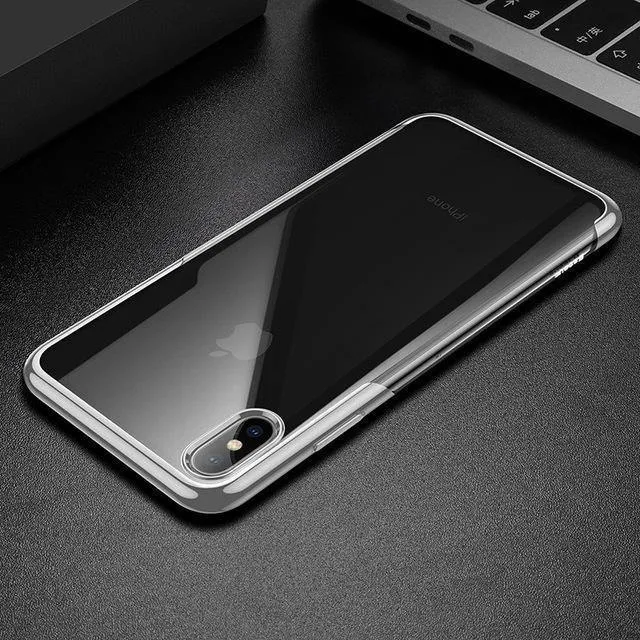 Baseus Luxus-Beschichtungshülle für iPhone XR Xs Xs Max, ultradünne, weiche Silikonhülle für iPhone XR 2018, Telefonabdeckung Coque