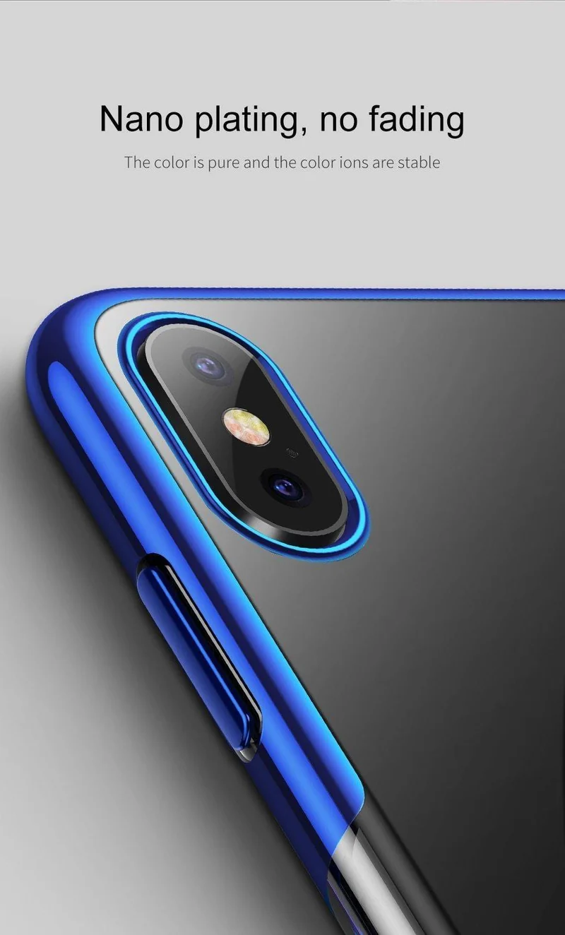 Baseus Luxus-Beschichtungshülle für iPhone XR Xs Xs Max, ultradünne, weiche Silikonhülle für iPhone XR 2018, Telefonabdeckung Coque