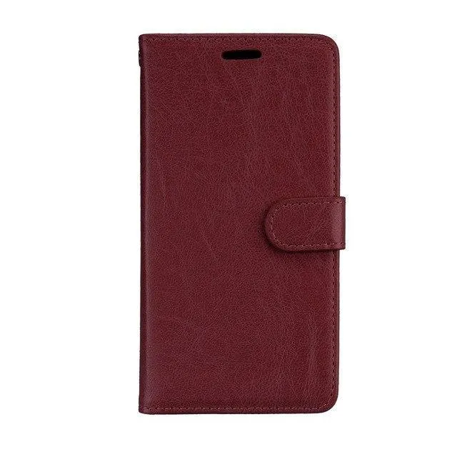 Flip Cover For Motorola Moto E4 Plus Case Leather Wallet Case For Motorola Moto E4 E 4 Plus Cover Coque Card Slot Stand Holder