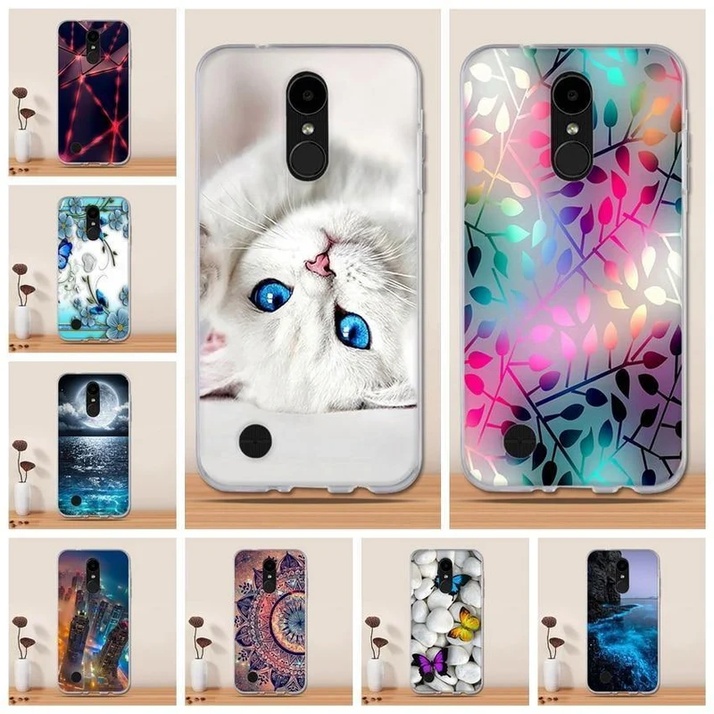 TPU Soft Cover For LG K4 2017 Case Silicone Cover for LG K4 2017 M160 /Phoenix 3 /Fortune LV1 LV3 Cases Fundas for LG K8 2017