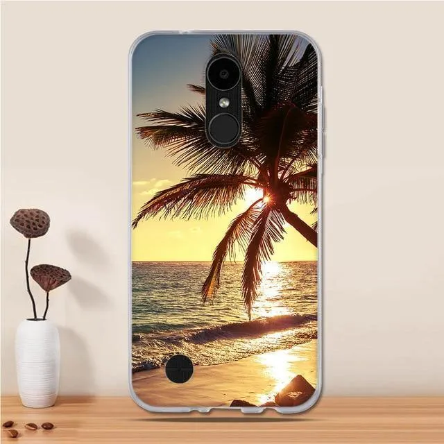TPU Soft Cover For LG K4 2017 Case Silicone Cover for LG K4 2017 M160 /Phoenix 3 /Fortune LV1 LV3 Cases Fundas for LG K8 2017