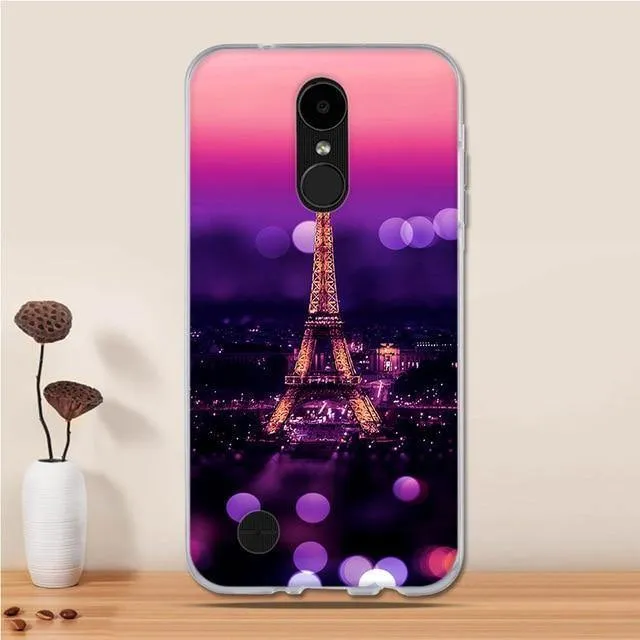 TPU Soft Cover For LG K4 2017 Case Silicone Cover for LG K4 2017 M160 /Phoenix 3 /Fortune LV1 LV3 Cases Fundas for LG K8 2017