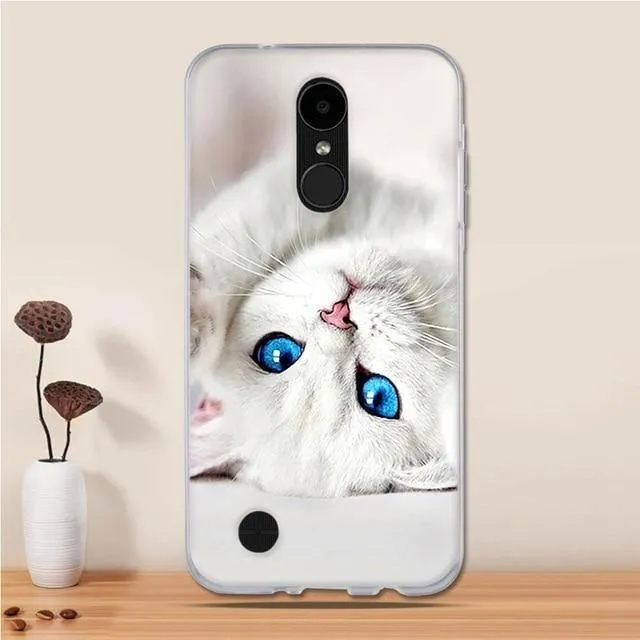 TPU Soft Cover For LG K4 2017 Case Silicone Cover for LG K4 2017 M160 /Phoenix 3 /Fortune LV1 LV3 Cases Fundas for LG K8 2017