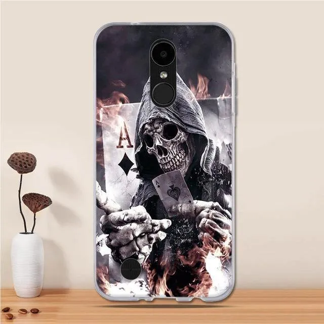 TPU Soft Cover For LG K4 2017 Case Silicone Cover for LG K4 2017 M160 /Phoenix 3 /Fortune LV1 LV3 Cases Fundas for LG K8 2017