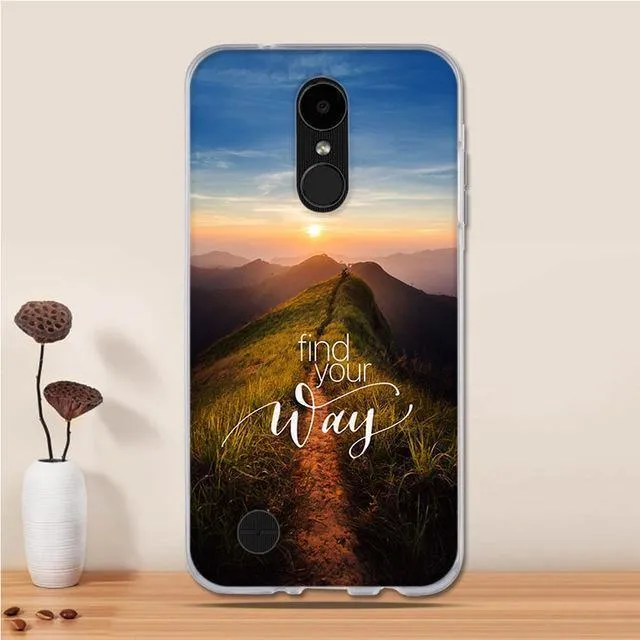 TPU Soft Cover For LG K4 2017 Case Silicone Cover for LG K4 2017 M160 /Phoenix 3 /Fortune LV1 LV3 Cases Fundas for LG K8 2017