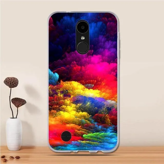 TPU Soft Cover For LG K4 2017 Case Silicone Cover for LG K4 2017 M160 /Phoenix 3 /Fortune LV1 LV3 Cases Fundas for LG K8 2017