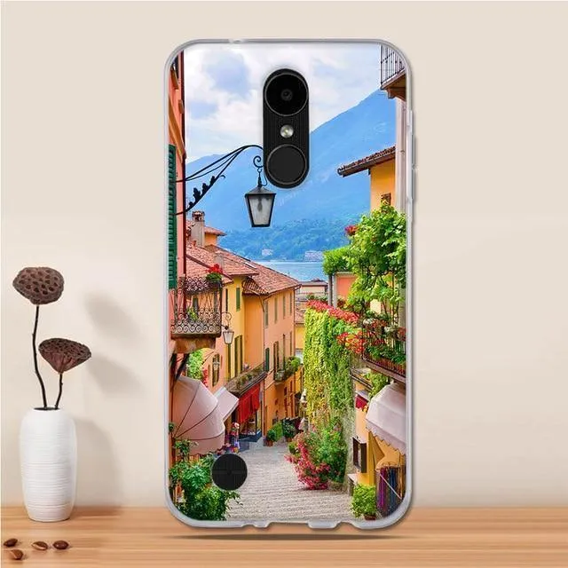 TPU Soft Cover For LG K4 2017 Case Silicone Cover for LG K4 2017 M160 /Phoenix 3 /Fortune LV1 LV3 Cases Fundas for LG K8 2017