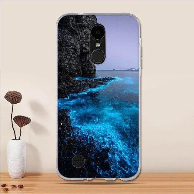 TPU Soft Cover For LG K4 2017 Case Silicone Cover for LG K4 2017 M160 /Phoenix 3 /Fortune LV1 LV3 Cases Fundas for LG K8 2017