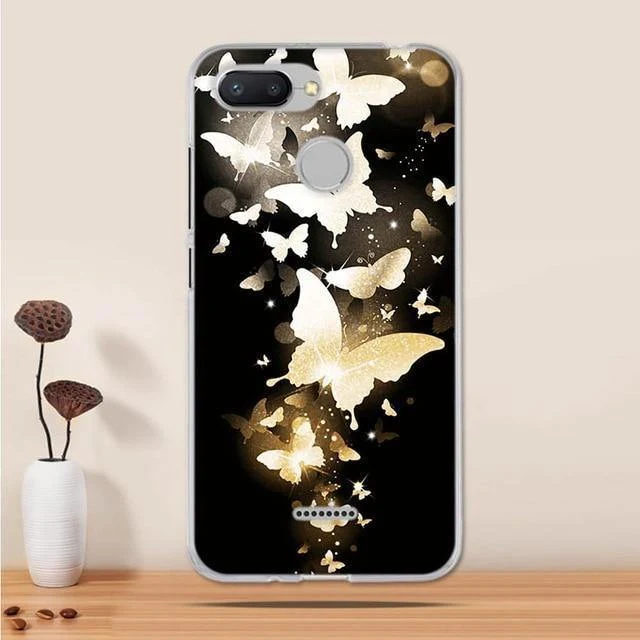 Case for Xiaomi Redmi 6 Case Silicone Soft Tpu Phone Case for Xiaomi Redmi 4X 5 plus Note 5 Pro Case Cover 3D Fundas Coque Capas