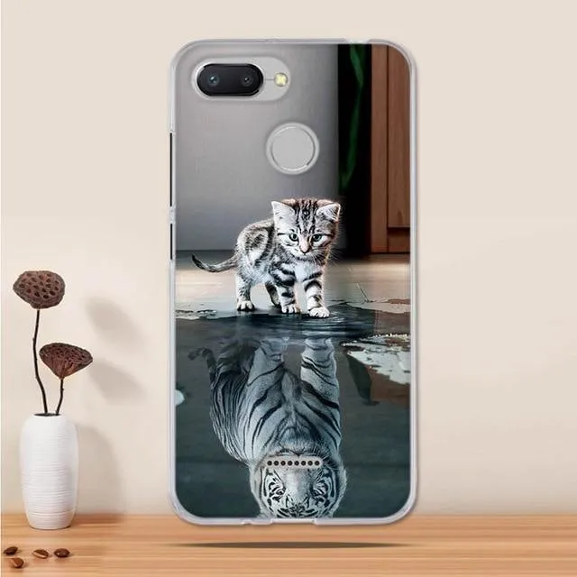 Case for Xiaomi Redmi 6 Case Silicone Soft Tpu Phone Case for Xiaomi Redmi 4X 5 plus Note 5 Pro Case Cover 3D Fundas Coque Capas