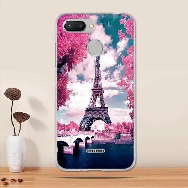 Case for Xiaomi Redmi 6 Case Silicone Soft Tpu Phone Case for Xiaomi Redmi 4X 5 plus Note 5 Pro Case Cover 3D Fundas Coque Capas