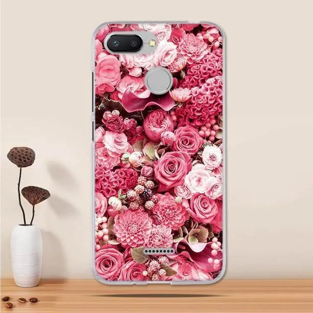 Case for Xiaomi Redmi 6 Case Silicone Soft Tpu Phone Case for Xiaomi Redmi 4X 5 plus Note 5 Pro Case Cover 3D Fundas Coque Capas