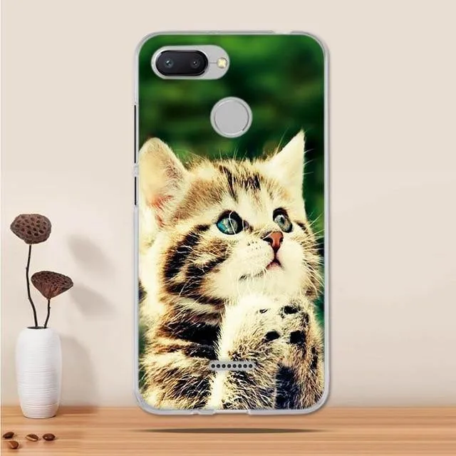 Case for Xiaomi Redmi 6 Case Silicone Soft Tpu Phone Case for Xiaomi Redmi 4X 5 plus Note 5 Pro Case Cover 3D Fundas Coque Capas