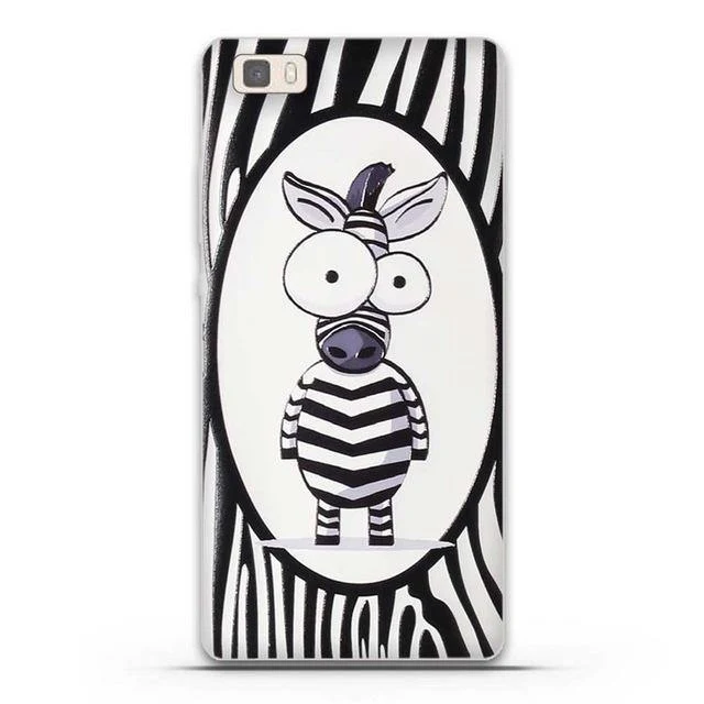 Phone Case for Huawei P8 Lite Case Cover 3D Relief Paint Printing Case for huawei p8 lite Case Coque for Huawei ALE-L21 Shell