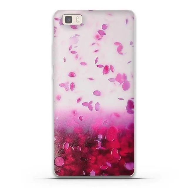 Phone Case for Huawei P8 Lite Case Cover 3D Relief Paint Printing Case for huawei p8 lite Case Coque for Huawei ALE-L21 Shell