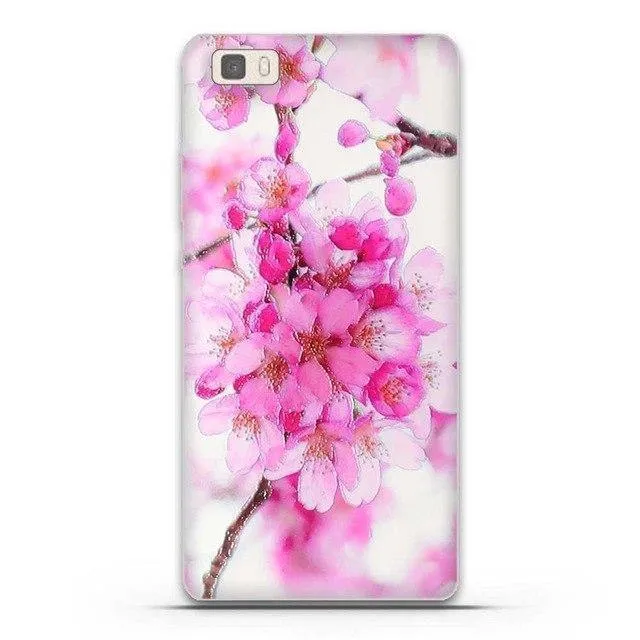 Phone Case for Huawei P8 Lite Case Cover 3D Relief Paint Printing Case for huawei p8 lite Case Coque for Huawei ALE-L21 Shell
