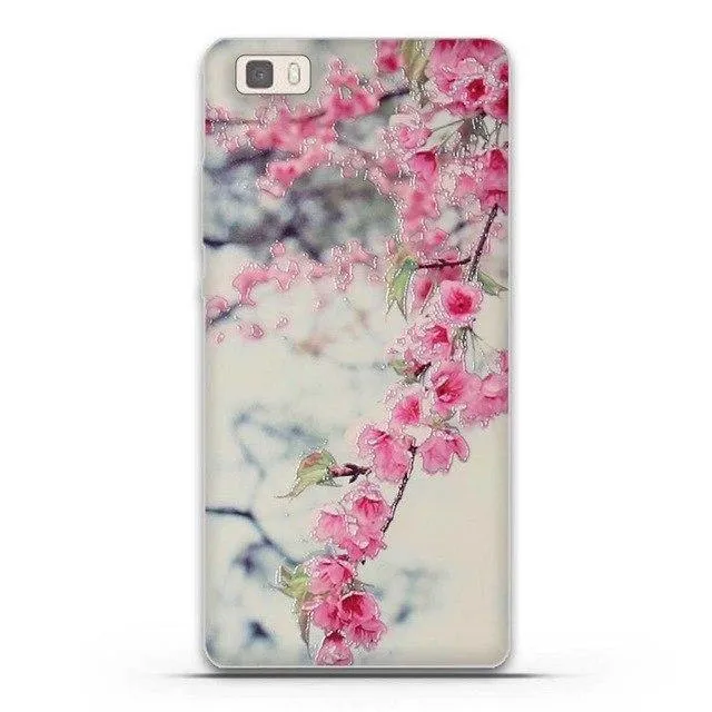 Phone Case for Huawei P8 Lite Case Cover 3D Relief Paint Printing Case for huawei p8 lite Case Coque for Huawei ALE-L21 Shell