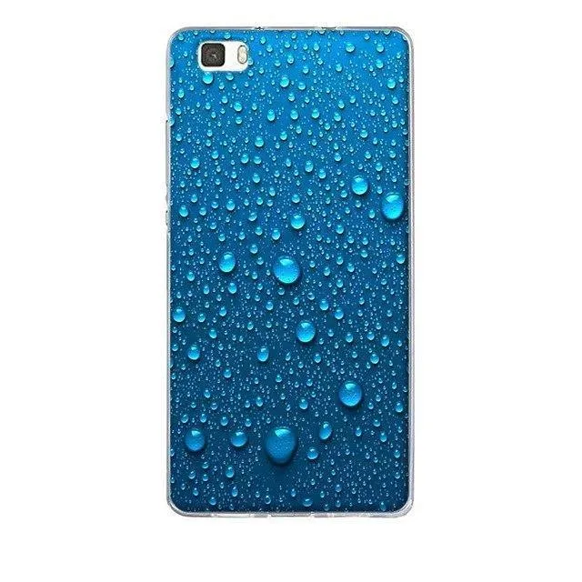Phone Case for Huawei P8 Lite Case Cover 3D Relief Paint Printing Case for huawei p8 lite Case Coque for Huawei ALE-L21 Shell