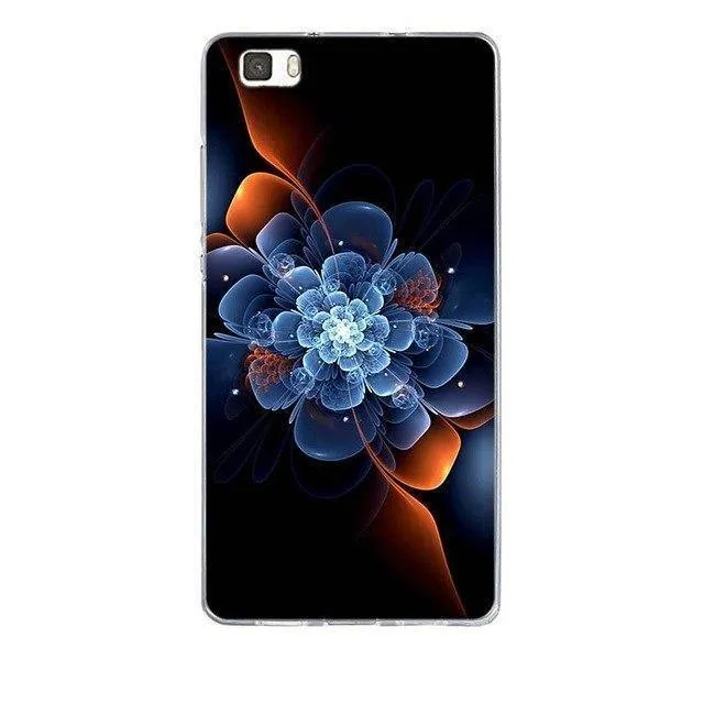 Phone Case for Huawei P8 Lite Case Cover 3D Relief Paint Printing Case for huawei p8 lite Case Coque for Huawei ALE-L21 Shell