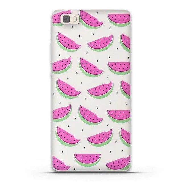 Phone Case for Huawei P8 Lite Case Cover 3D Relief Paint Printing Case for huawei p8 lite Case Coque for Huawei ALE-L21 Shell