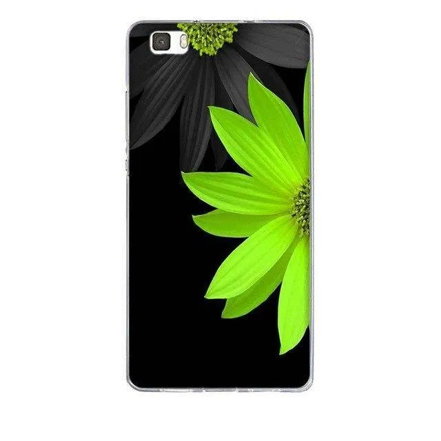 Phone Case for Huawei P8 Lite Case Cover 3D Relief Paint Printing Case for huawei p8 lite Case Coque for Huawei ALE-L21 Shell
