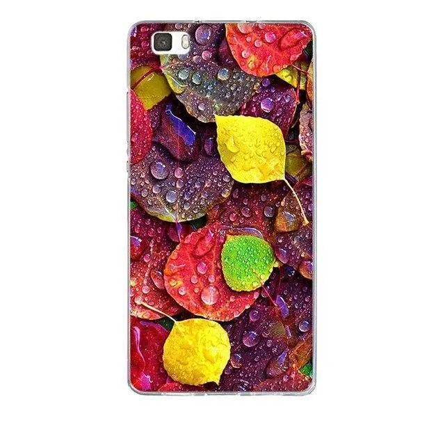 Phone Case for Huawei P8 Lite Case Cover 3D Relief Paint Printing Case for huawei p8 lite Case Coque for Huawei ALE-L21 Shell