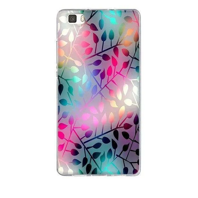 Phone Case for Huawei P8 Lite Case Cover 3D Relief Paint Printing Case for huawei p8 lite Case Coque for Huawei ALE-L21 Shell
