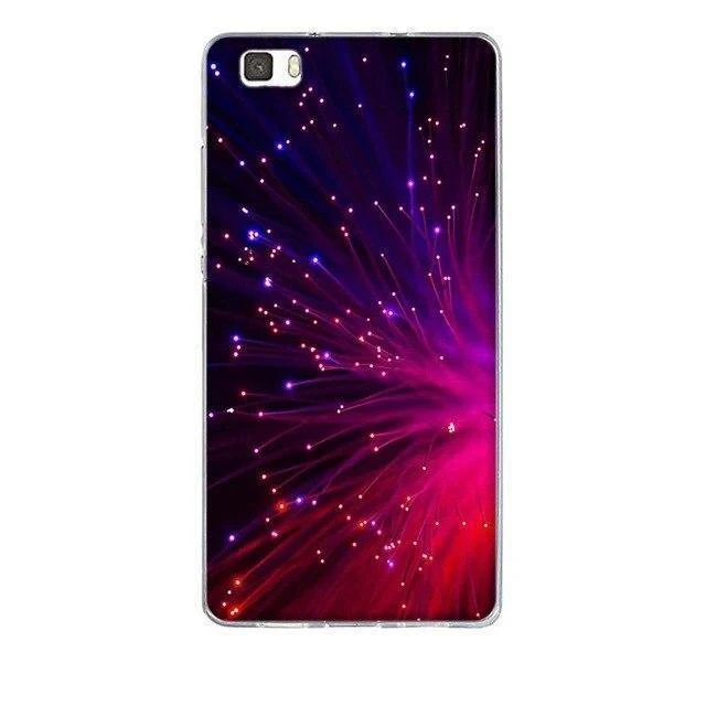 Phone Case for Huawei P8 Lite Case Cover 3D Relief Paint Printing Case for huawei p8 lite Case Coque for Huawei ALE-L21 Shell