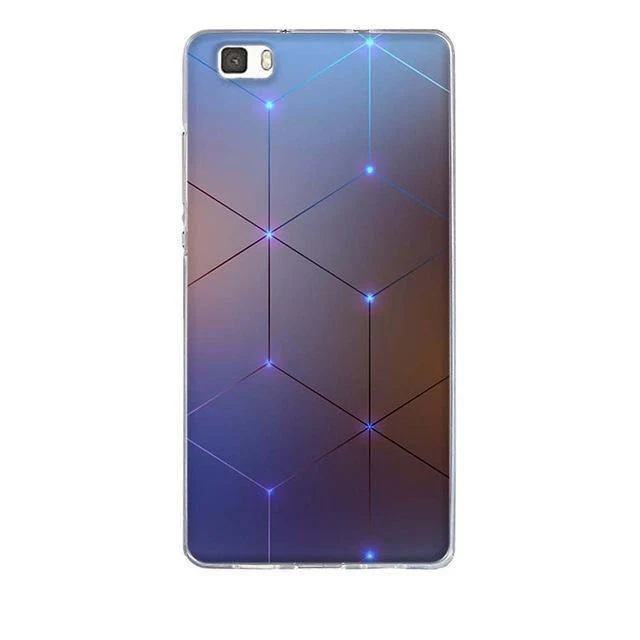 Phone Case for Huawei P8 Lite Case Cover 3D Relief Paint Printing Case for huawei p8 lite Case Coque for Huawei ALE-L21 Shell