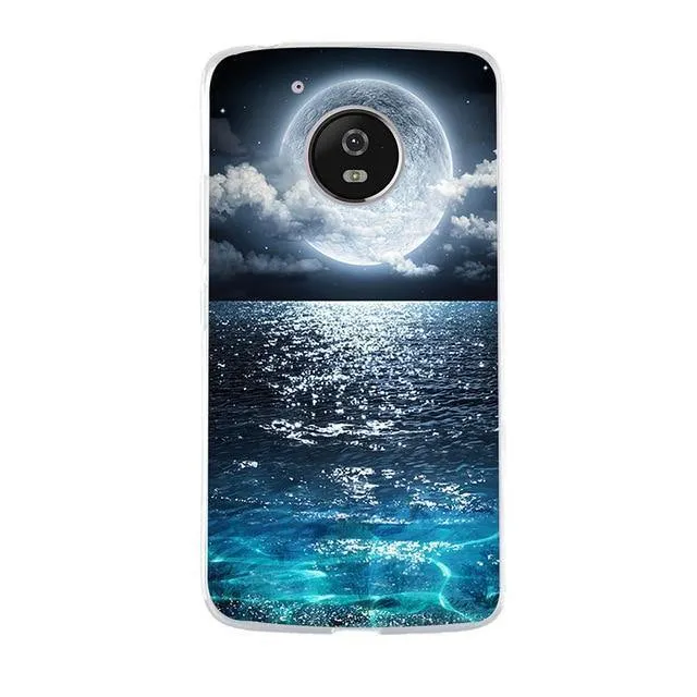 Soft TPU Silicone Case For Motorola Moto G5 Case Cover For Motorola Moto G5 S E4 C Plus 2017 E5 G6 Z2 Play Funda Capa Back Coque